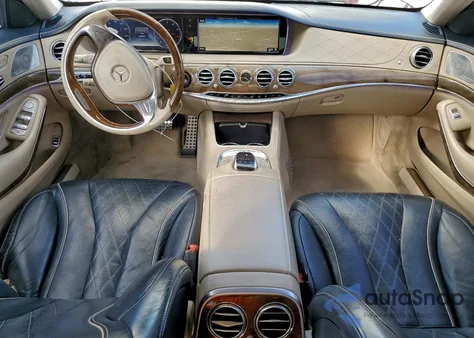 2015 Mercedes-Benz S 550 from USA, damaged, VIN WDDUG8CB8FA166171